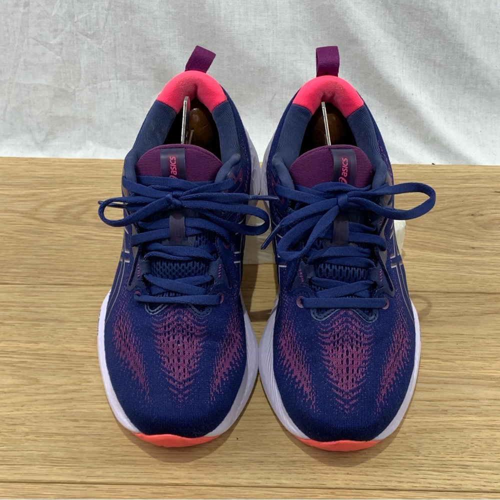 Asics Gel Cumulus 25 Deep Ocean Lilac Running Shoes Women’s Size 8.5 - Picture 3 of 9